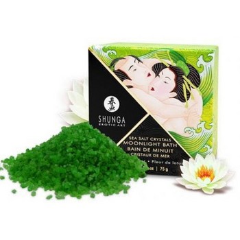 Соль мёртвого моря с лечебными свойствами для ванны Shunga Lotus Flower с ароматом цветков лотоса 75 гр