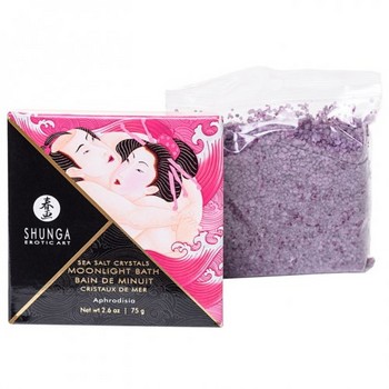 Соль мёртвого моря с лечебными свойствами для ванны Shunga Bath Salts Aphrodisia 75 гр