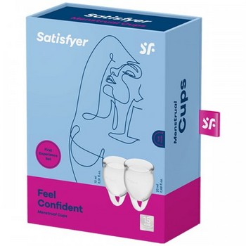 Набор менструальных чаш Satisfyer Feel Confident прозрачный