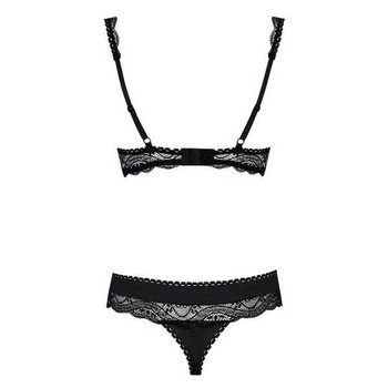Элегантный комплект белья черный L/XL 46-50