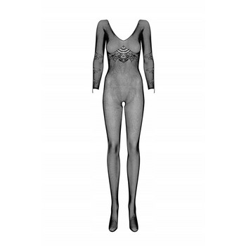 Черный боди-комбинезон N120 S/L