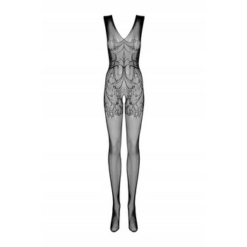 Черный боди-комбинезон F234 S/L