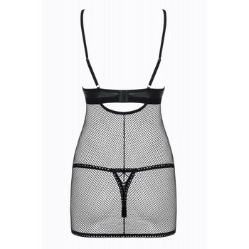 Пикантная сорочка и стринги Redella L/XL