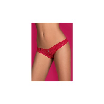Пикантные трусики стринги красные L/XL