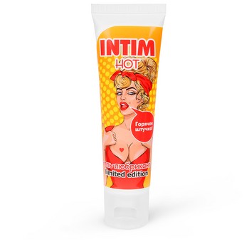 Гель-любрикант INTIM HOT серии LIMITED EDITION 50 г.