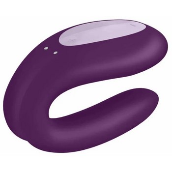 Смарт-вибратор для пар Satisfyer Double Joy фиолетовый