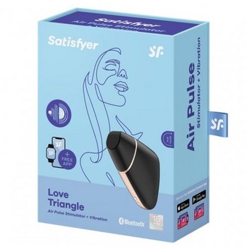 Вакуумно-волновой стимулятор Satisfyer Love Triangle Black