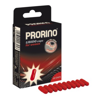Биологически активная добавка к пище Ero black line PRORINO Libido Caps 10 капсул
