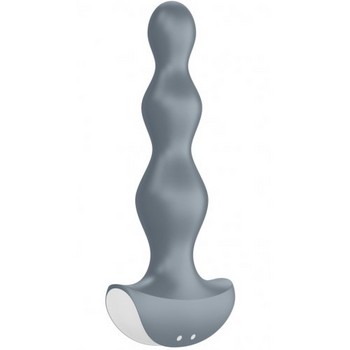 Анальная виброелочка Satisfyer Lolli Plug 2 серая
