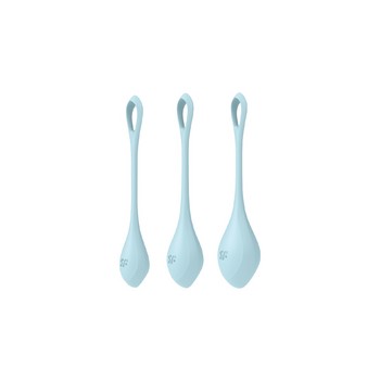 Вагинальные шарики Satisfyer Yoni Power 2 Kegel Balls голубые