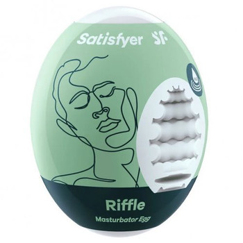 Мастурбатор яйцо Satisfyer Masturbator Egg Riffle