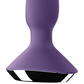 Анальная вибропробка Satisfyer Plug-ilicious 1 фиолетовый