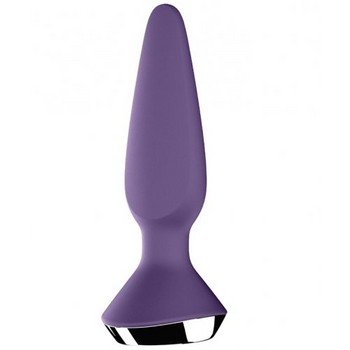 Анальная вибропробка Satisfyer Plug-ilicious 1 фиолетовый