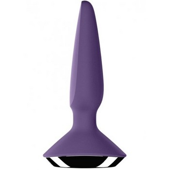Анальная вибропробка Satisfyer Plug-ilicious 1 фиолетовый