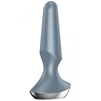 Анальная вибропробка Satisfyer Plug-ilicious 2 серый