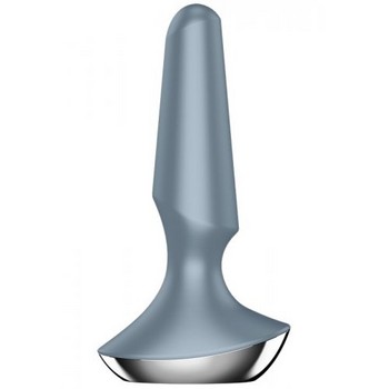 Анальная вибропробка Satisfyer Plug-ilicious 2 серый