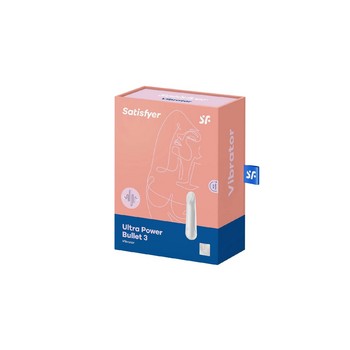 Мини вибратор Satisfyer Ultra Power Bullet 3 белый