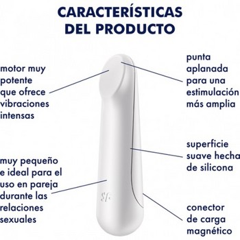 Мини вибратор Satisfyer Ultra Power Bullet 3 белый