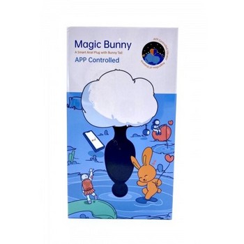 Анальная смарт-пробка со съемным хвостиком Magic Motion Bunny