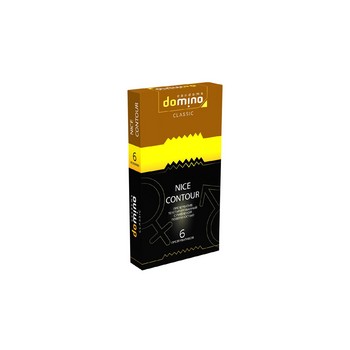 Презервативы DOMINO CLASSIC Nice Contour 6 шт с рифлёной поверхностью