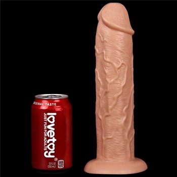 Фаллоимитатор реалистичый с вибрацией LoveToy Long Vibrating Dildo 28 см