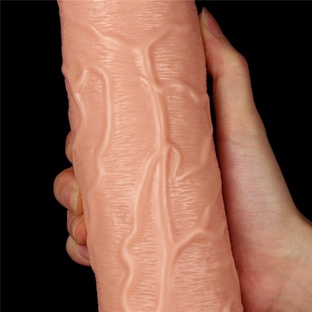 Фаллоимитатор реалистичый с вибрацией LoveToy Long Vibrating Dildo 28 см
