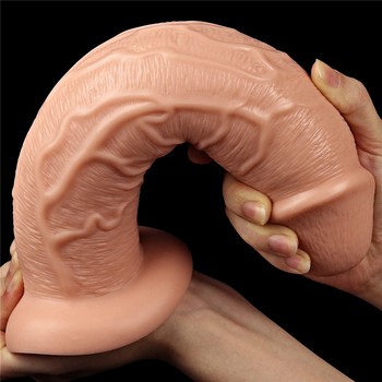 Фаллоимитатор реалистичый с вибрацией LoveToy Long Vibrating Dildo 28 см