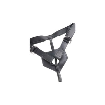 Страпон на виниловых трусиках King Cock Strap-on Harness with Cock 15 см