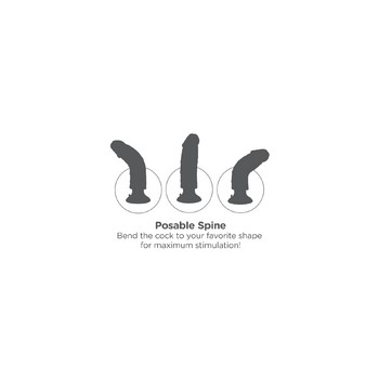 Реалистичный вибратор с присоской King Cock Vibrating Cock with Balls 13 см