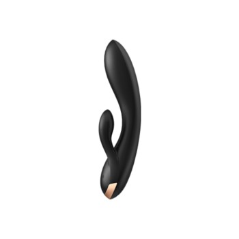 Смарт-вибратор Satisfyer Double Flex черный