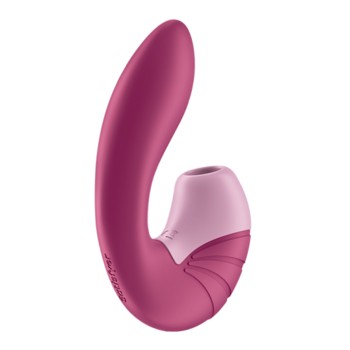 Вибратор с вакуумно-волновым стимулятором клитора Satisfyer Supernova розовый