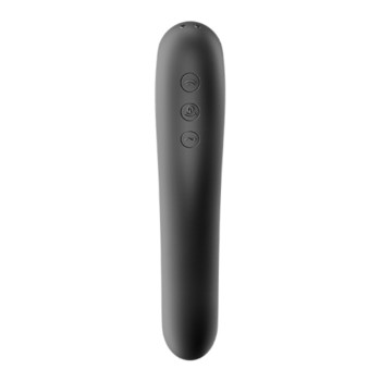 Вакуумно-волновой смарт-стимулятор Satisfyer Dual Kiss черный
