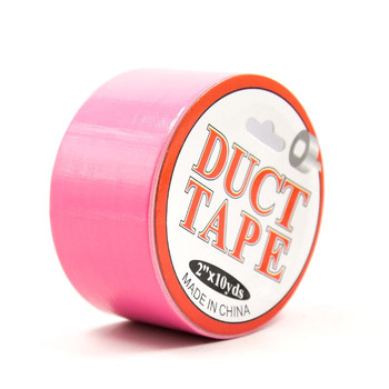 Бондажная лента Duct Tape розовая 15 м