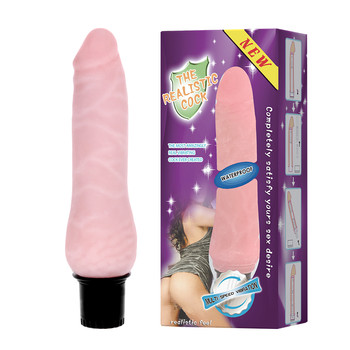 Реалистичный вибратор The Realistic Cock 19 см
