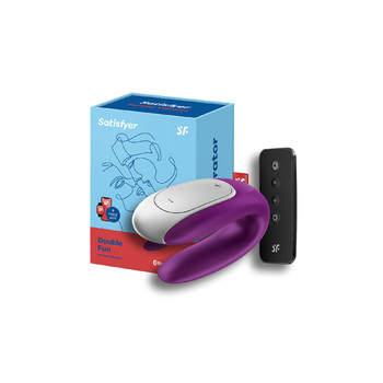 Смарт-стимулятор для пар Satisfyer Partner Double Fun фиолетовый
