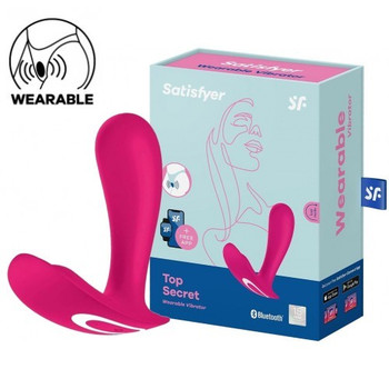 Вагинальный смарт-стимулятор для ношения Satisfyer Top Secret розовый
