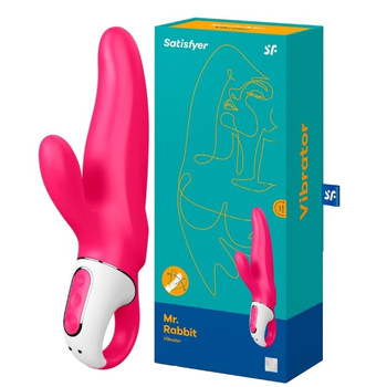 Вибратор с клиторальным стимулятором Satisfyer Vibes Mr.Rabbit