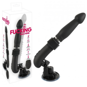 Перезаряжаемая секс-машина черного цвета Fucking Machine