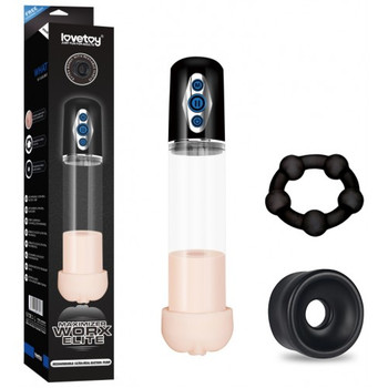 Вакуумная помпа автоматическая Maximizer Worx Elite Rechargeable Pump с мягкой насадкой