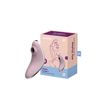 Вакуумно-волновой стимулятор клитора с вибрацией Satisfyer Vulva Lover 1 фиолетовый