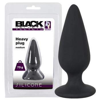 Силиконовая анальная пробка Heavy Plug Medium